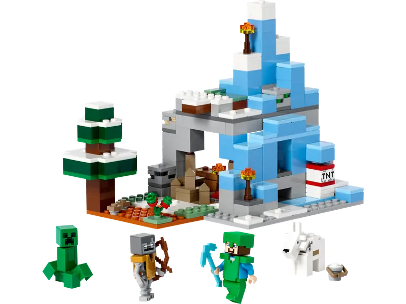 LEGO 21243 Ośnieżone szczyty