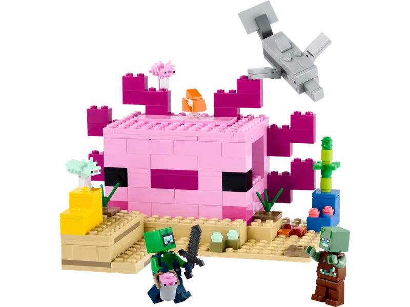 LEGO 21247 Dom aksolotla