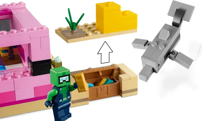 LEGO 21247 Dom aksolotla zdjęcie 4