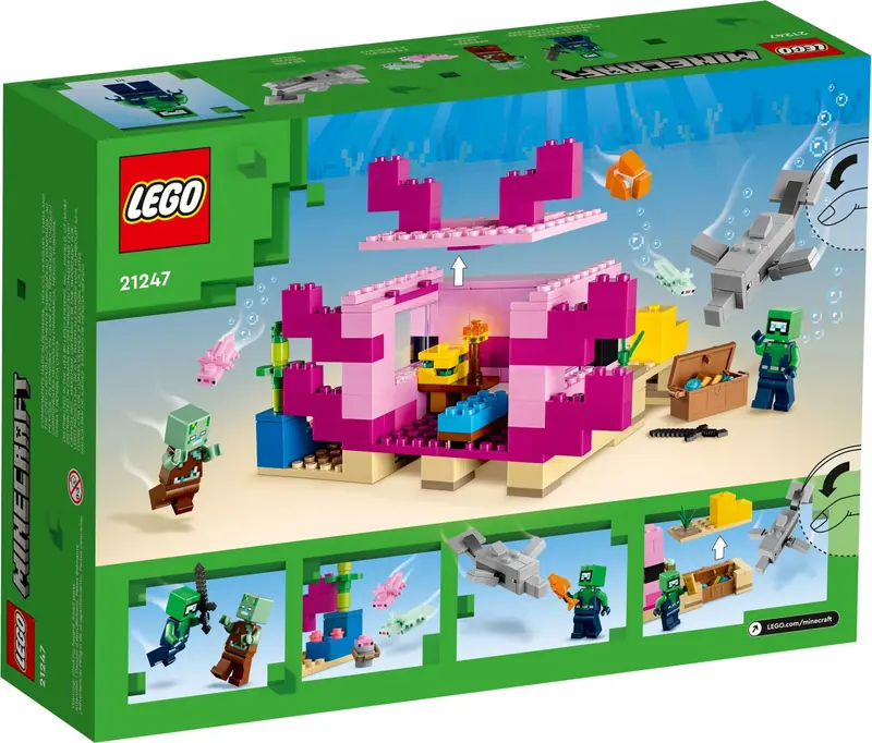 LEGO 21247 Dom aksolotla zdjęcie 6