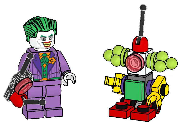 LEGO 212505 The Joker and Robot