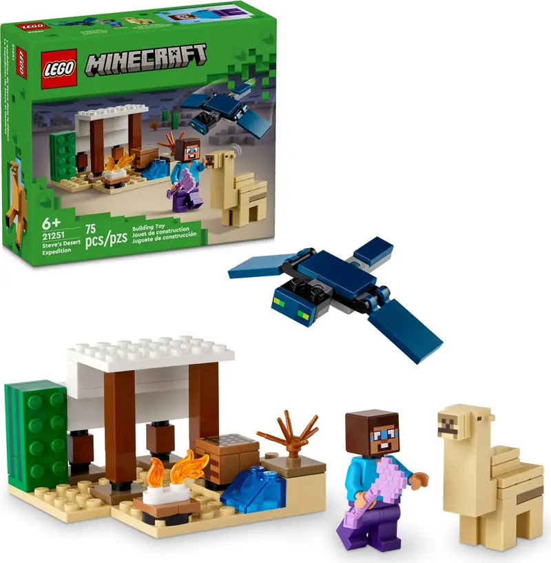 LEGO 21251 Pustynna wyprawa Steve’a zdjęcie 2