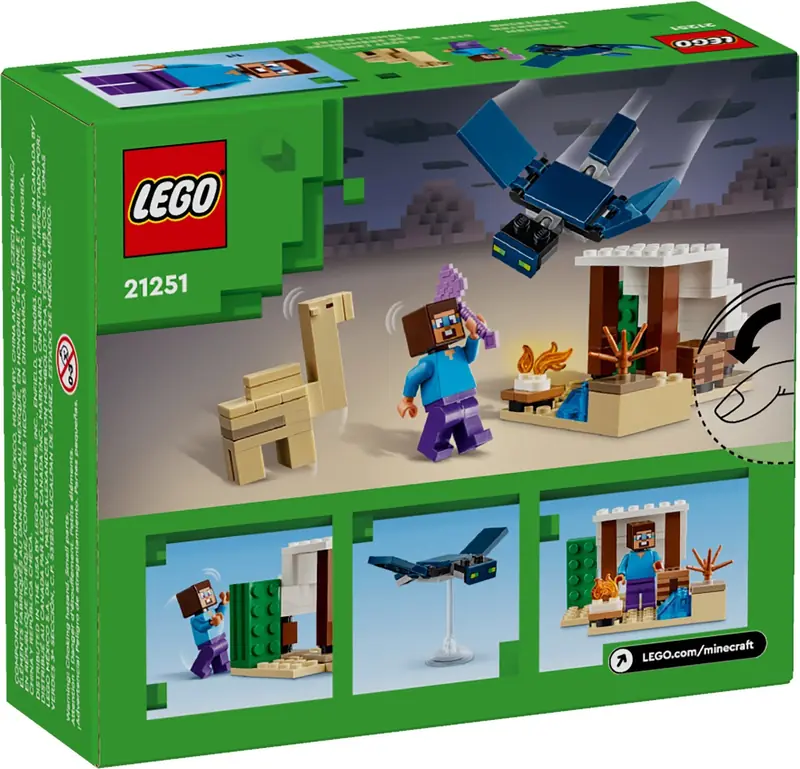 LEGO 21251 Pustynna wyprawa Steve’a zdjęcie 6