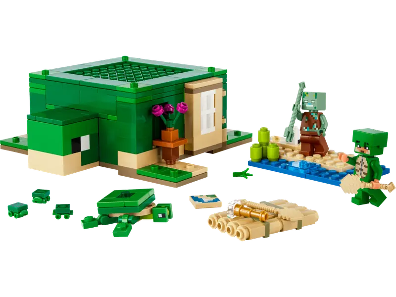 LEGO 21254 Domek na plaży żółwi