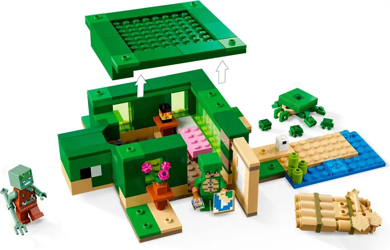 LEGO 21254 Domek na plaży żółwi zdjęcie 4