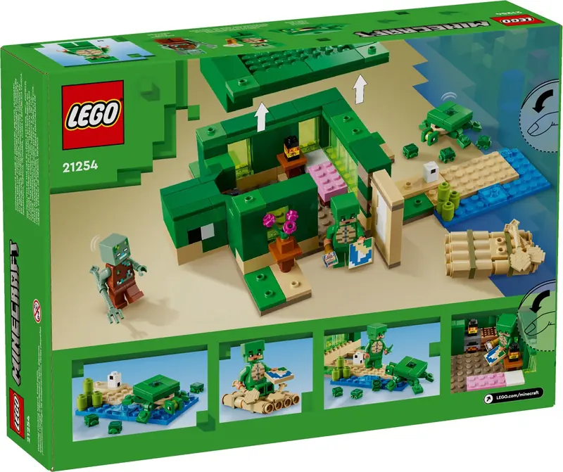LEGO 21254 Domek na plaży żółwi zdjęcie 3