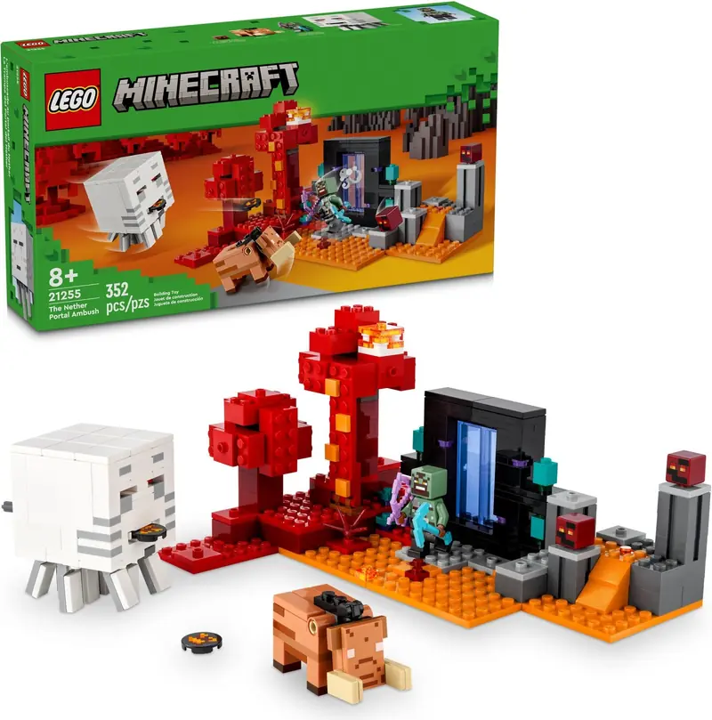 LEGO 21255 Zasadzka w portalu do Netheru zdjęcie 2