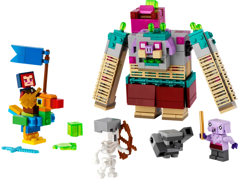 LEGO 21257 Decydujące starcie z Dewastatorem