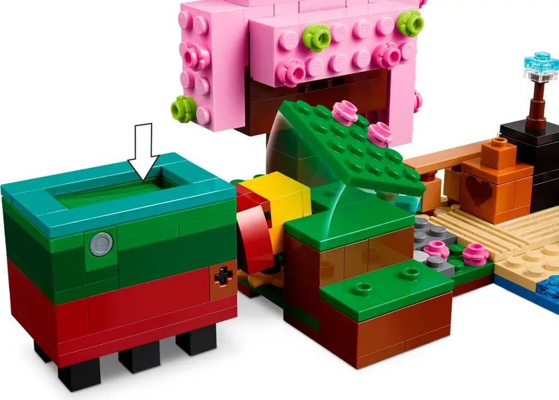 LEGO 21260 Wiśniowy ogród zdjęcie 5