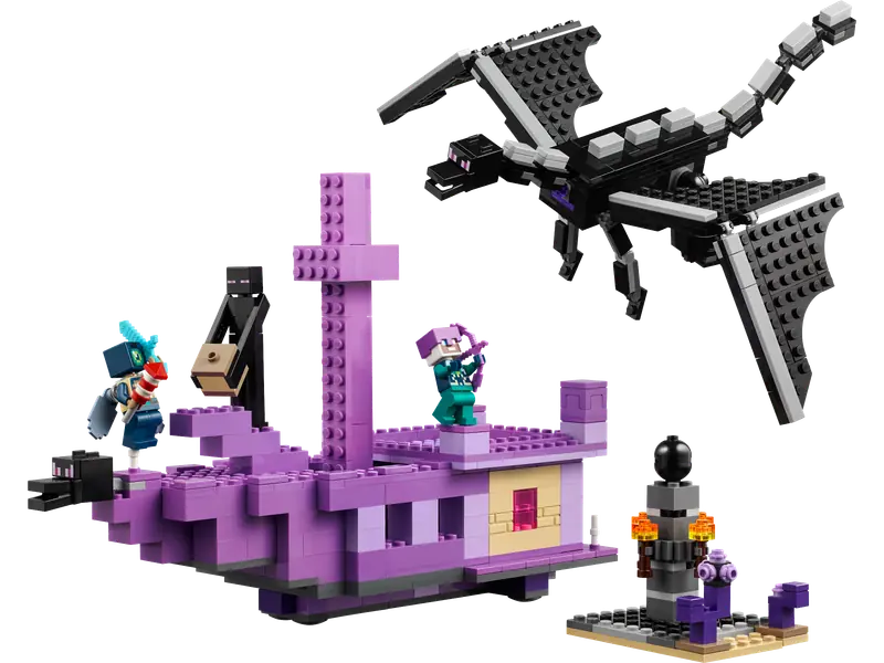 LEGO 21264 Smok Kresu i statek Kresu