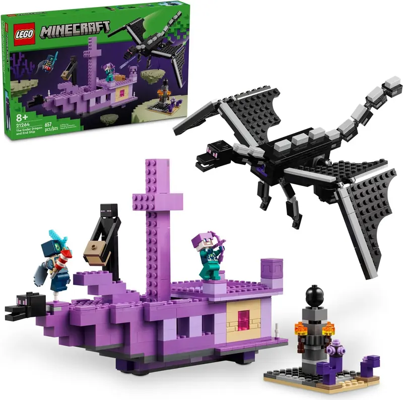 LEGO 21264 Smok Kresu i statek Kresu zdjęcie 6