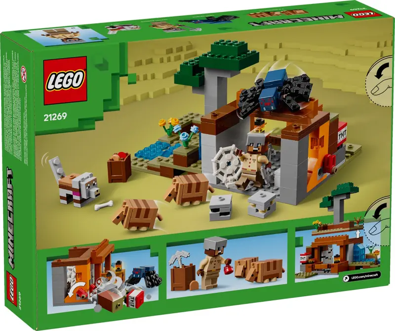 LEGO 21269 Wyprawa do pancernikowej kopalni zdjęcie 2