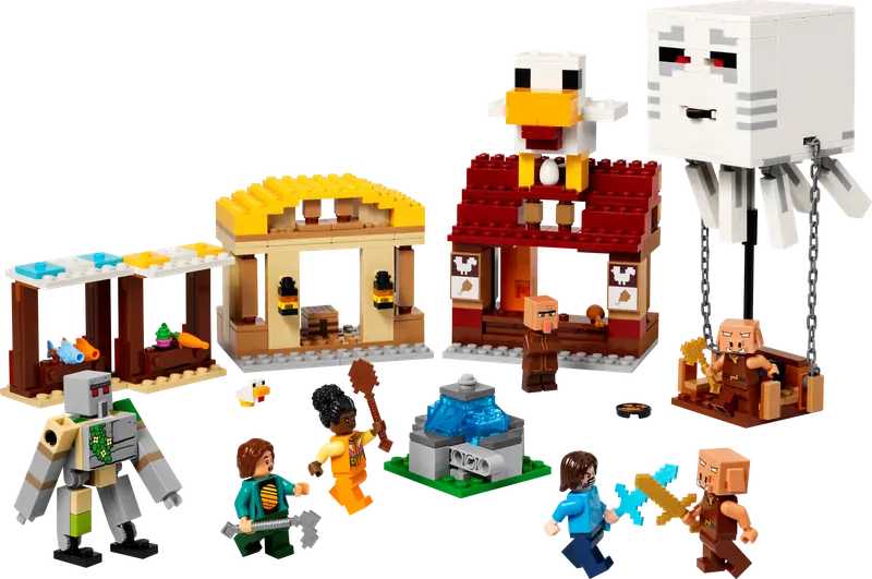 LEGO 21273 Atak balonowego Ghasta na wioskę