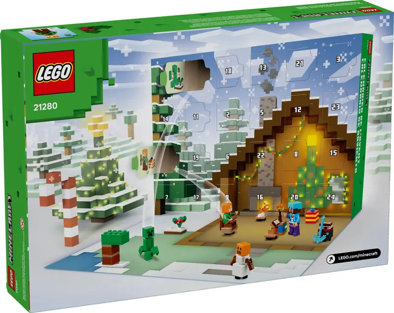 LEGO 21280 Minecraft Kalendarz adwentowy na 2025 rok zdjęcie 3