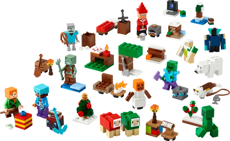 LEGO 21280 LEGO Minecraft Kalendarz adwentowy na 2025 rok