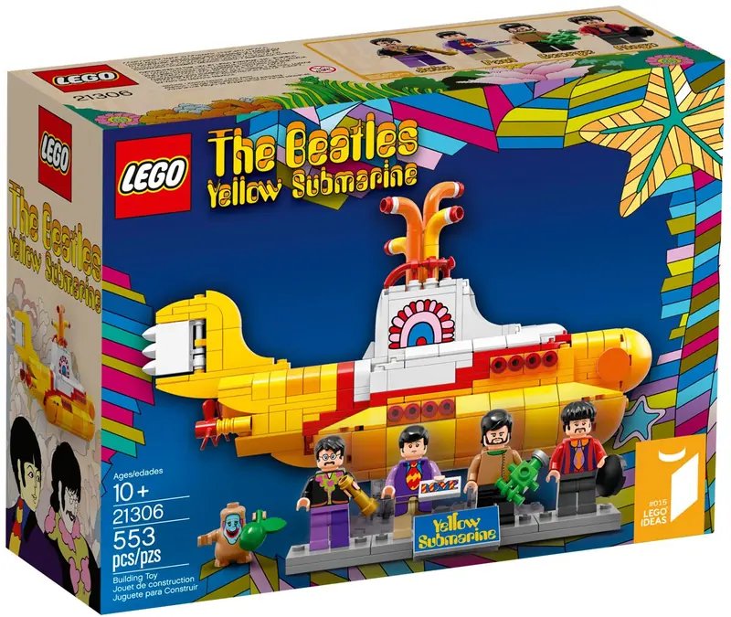 LEGO 21306 Żółta łódź podwodna zdjęcie 2