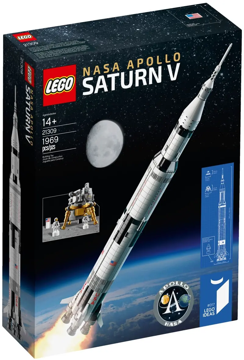 LEGO 21309 Rakieta NASA Apollo Saturn V zdjęcie 2