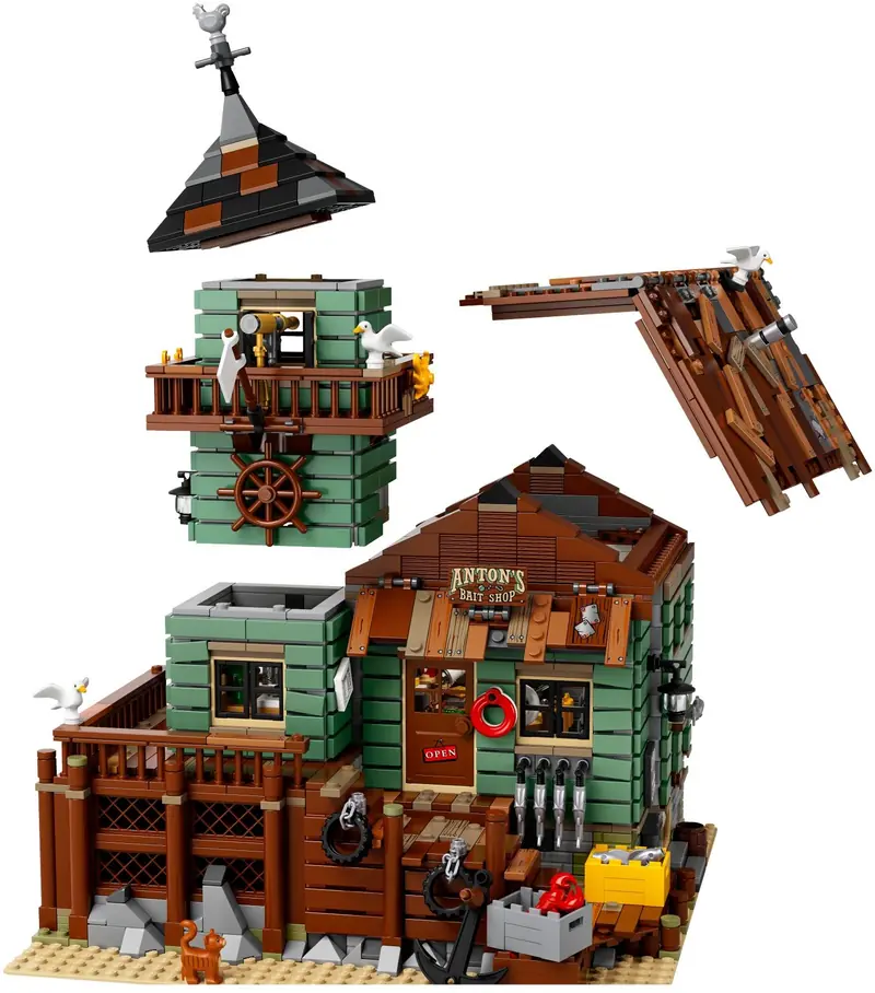 LEGO 21310 Stary sklep wędkarski zdjęcie 7