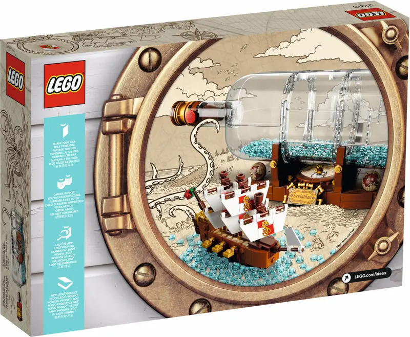 LEGO 21313 Statek w butelce zdjęcie 6