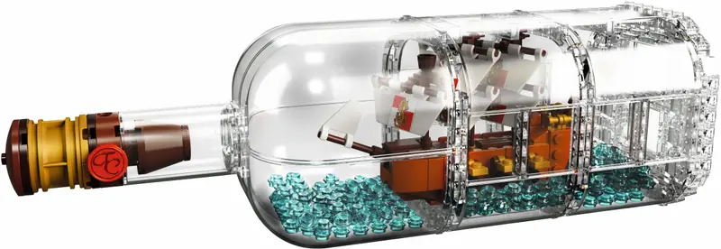 LEGO 21313 Statek w butelce zdjęcie 2