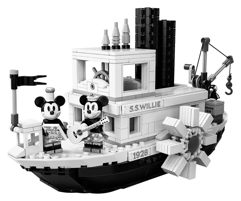LEGO 21317 Parowiec Willie