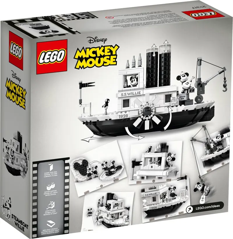 LEGO 21317 Parowiec Willie zdjęcie 16