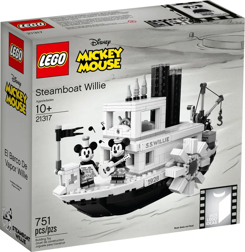 LEGO 21317 Parowiec Willie zdjęcie 3