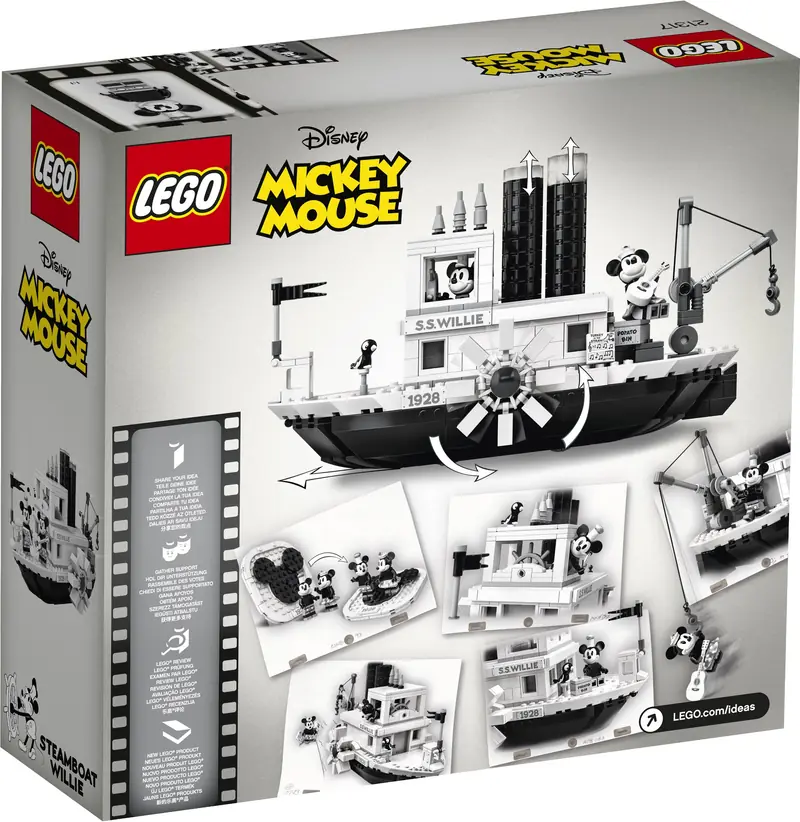 LEGO 21317 Parowiec Willie zdjęcie 29