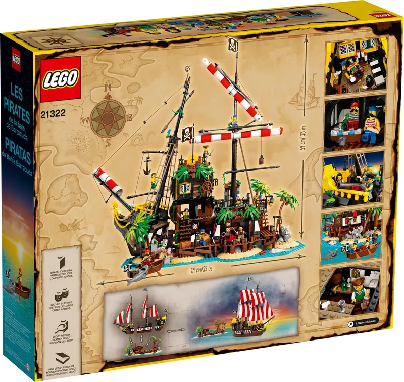 LEGO 21322 Piraci z Zatoki Barakud zdjęcie 34