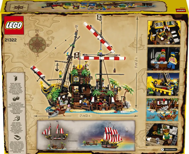LEGO 21322 Piraci z Zatoki Barakud zdjęcie 21