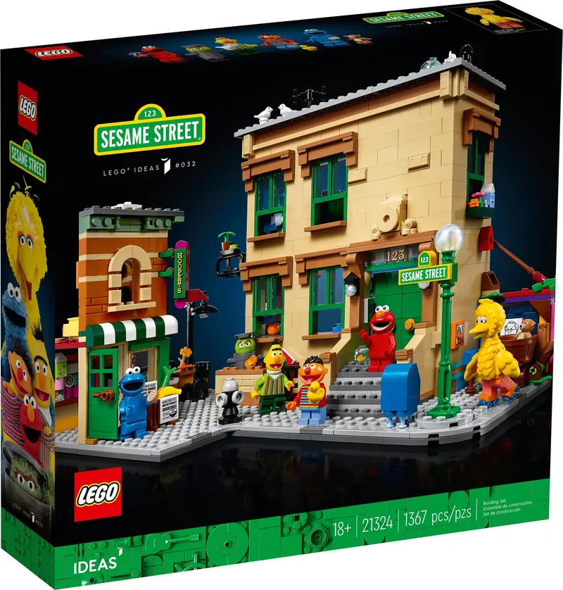 LEGO 21324 123 Sesame Street zdjęcie 2