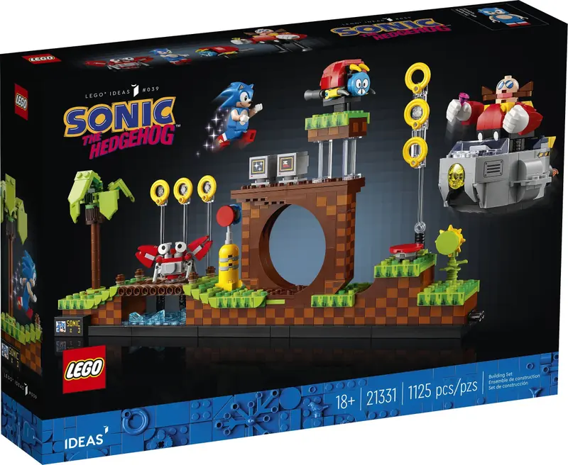 LEGO 21331 Sonic the Hedgehog - Strefa Zielonego Wzgórza zdjęcie 2