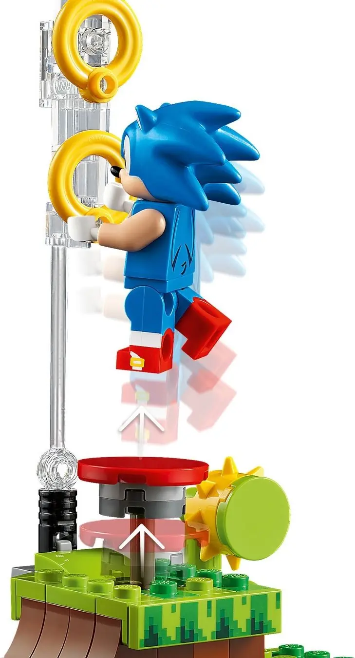 LEGO 21331 Sonic the Hedgehog - Strefa Zielonego Wzgórza zdjęcie 8