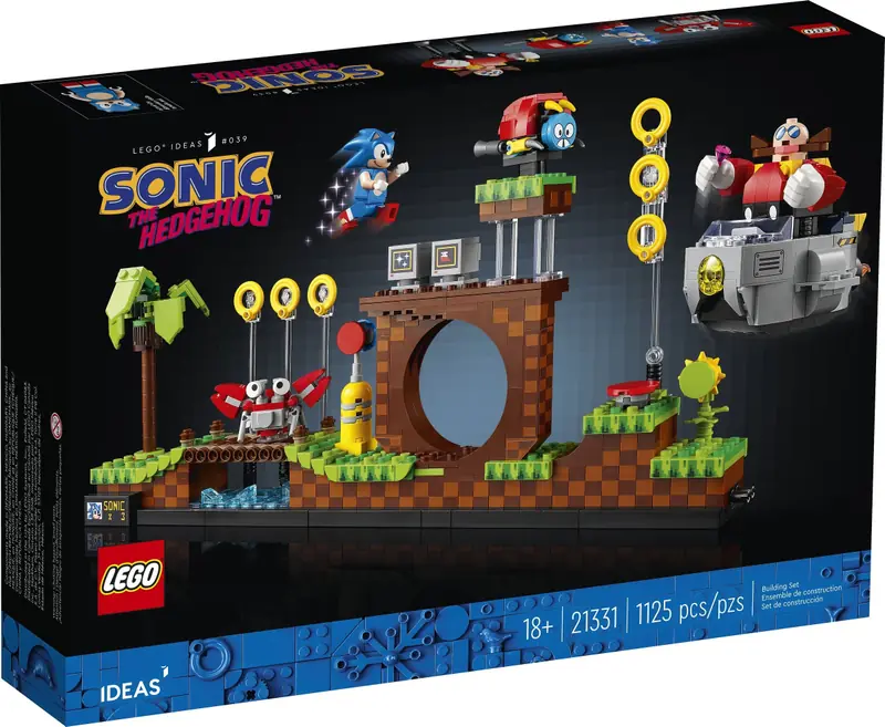LEGO 21331 Sonic the Hedgehog - Strefa Zielonego Wzgórza zdjęcie 6