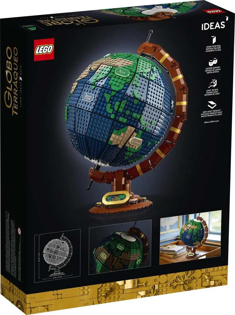 LEGO 21332 Globus zdjęcie 7