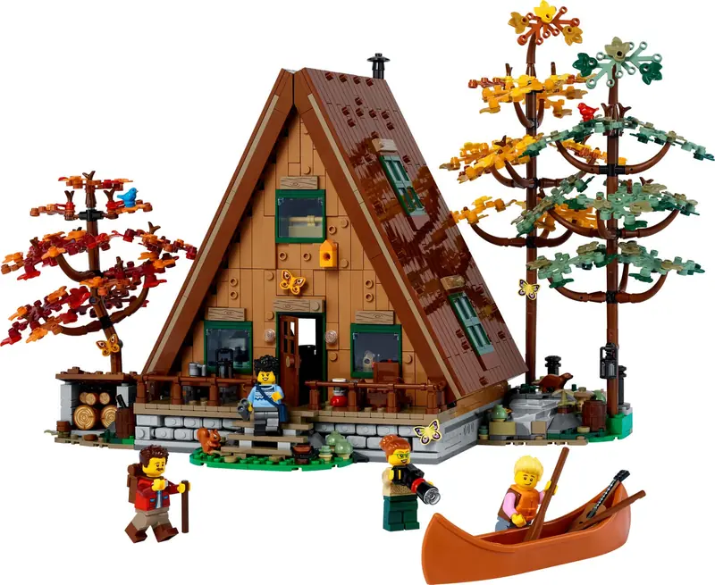 LEGO 21338 Chatka w kształcie litery A