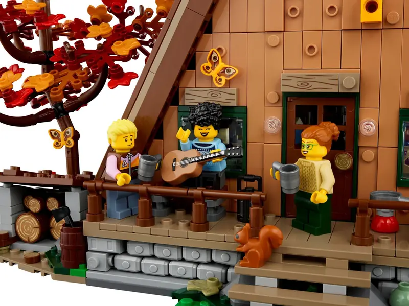 LEGO 21338 Chatka w kształcie litery A zdjęcie 11