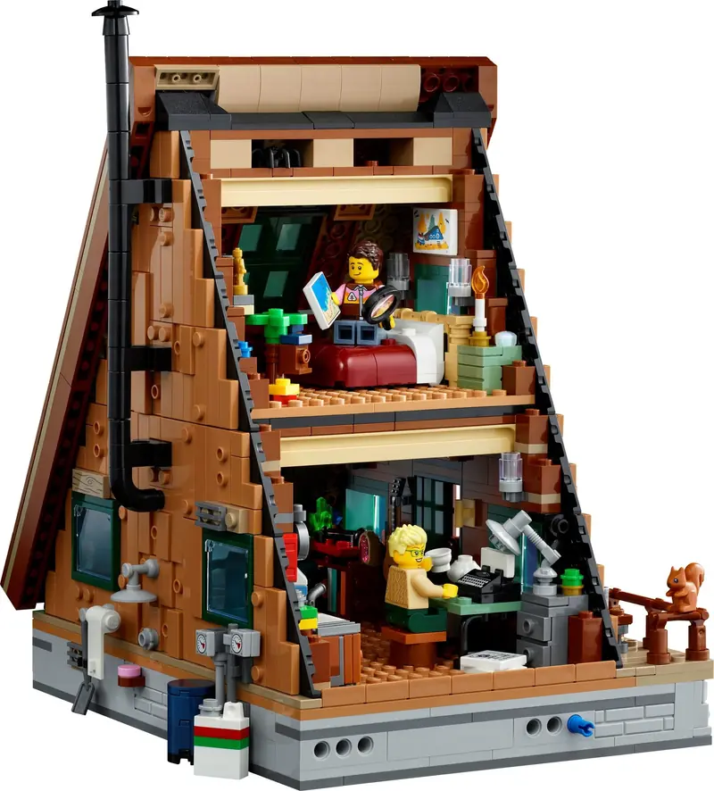LEGO 21338 Chatka w kształcie litery A zdjęcie 6