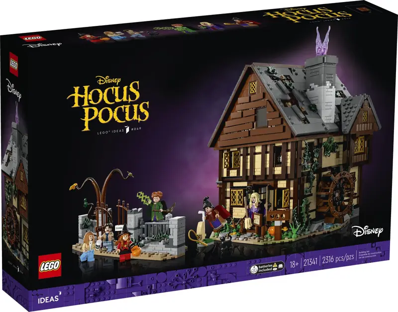 LEGO 21341 Disney Hokus Pokus: Chata sióstr Sanderson zdjęcie 6