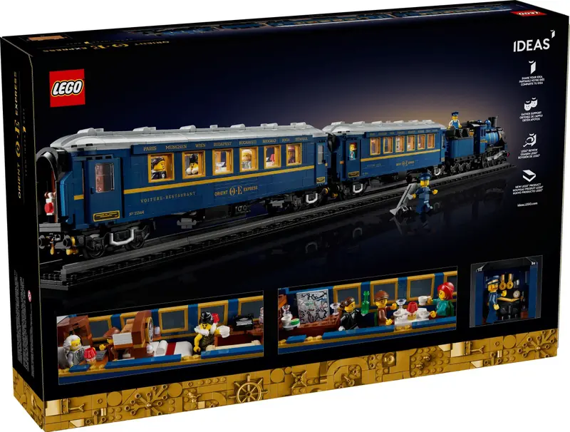 LEGO 21344 Pociąg Orient Express zdjęcie 2