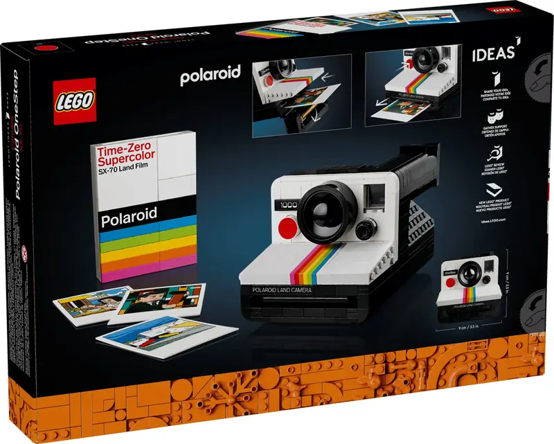 LEGO 21345 Aparat Polaroid OneStep SX-70 zdjęcie 7