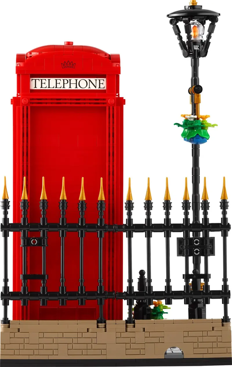 LEGO 21347 Czerwona londyńska budka telefoniczna zdjęcie 11