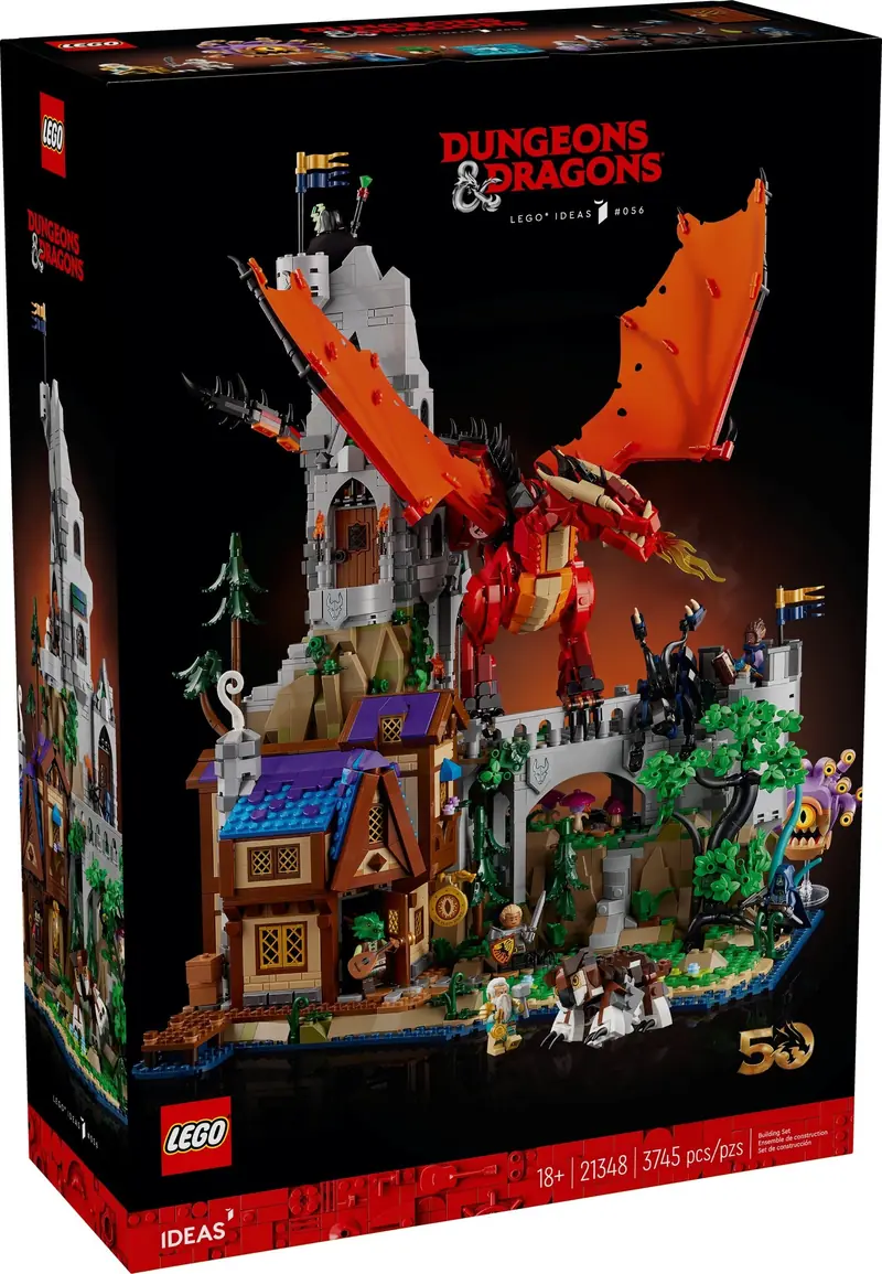 LEGO 21348 Dungeons & Dragons: Opowieść czerwonego smoka zdjęcie 11
