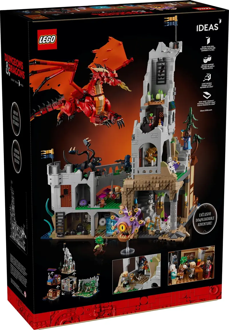 LEGO 21348 Dungeons & Dragons: Opowieść czerwonego smoka zdjęcie 2