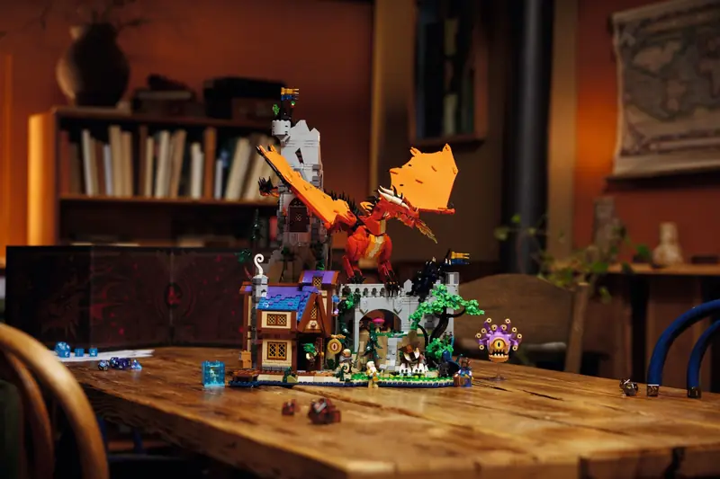 LEGO 21348 Dungeons & Dragons: Opowieść czerwonego smoka zdjęcie 12