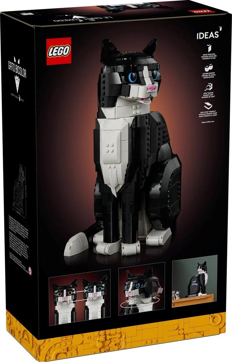 LEGO 21349 Czarno-biały kot zdjęcie 2
