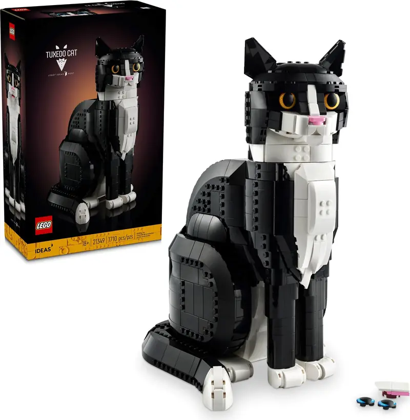 LEGO 21349 Czarno-biały kot zdjęcie 3