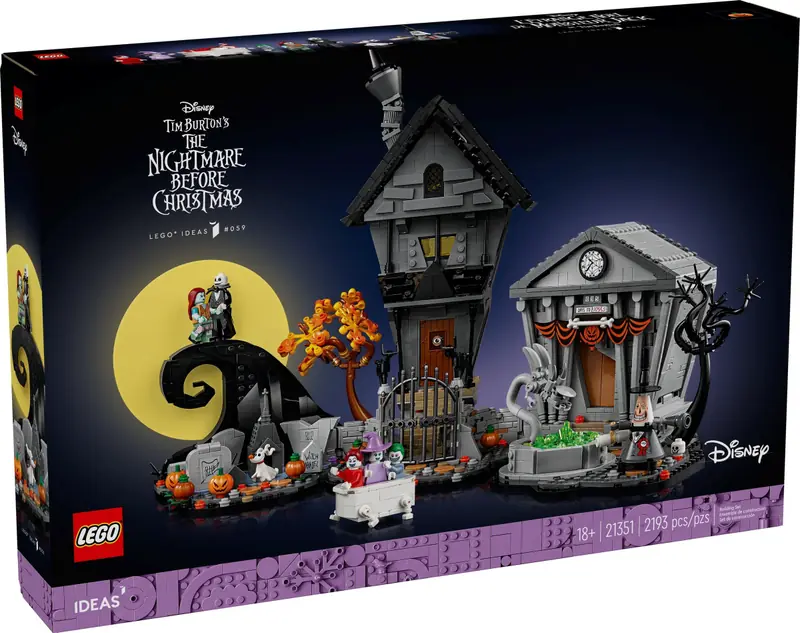 LEGO 21351 Disney: Miasteczko Halloween Tima Burtona zdjęcie 3