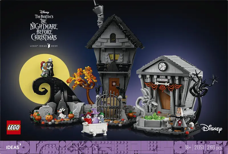 LEGO 21351 Disney: Miasteczko Halloween Tima Burtona zdjęcie 10