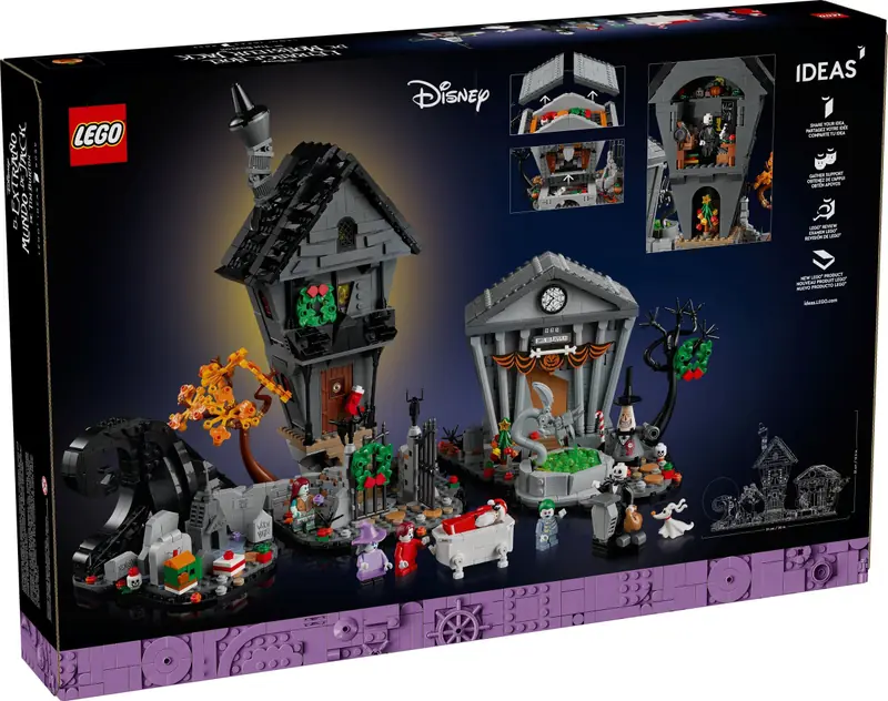 LEGO 21351 Disney: Miasteczko Halloween Tima Burtona zdjęcie 2